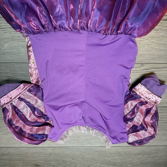 Disney Purple and Pink Rapunzel Kids Costume Princess Dress size Small - Picture 7 of 8